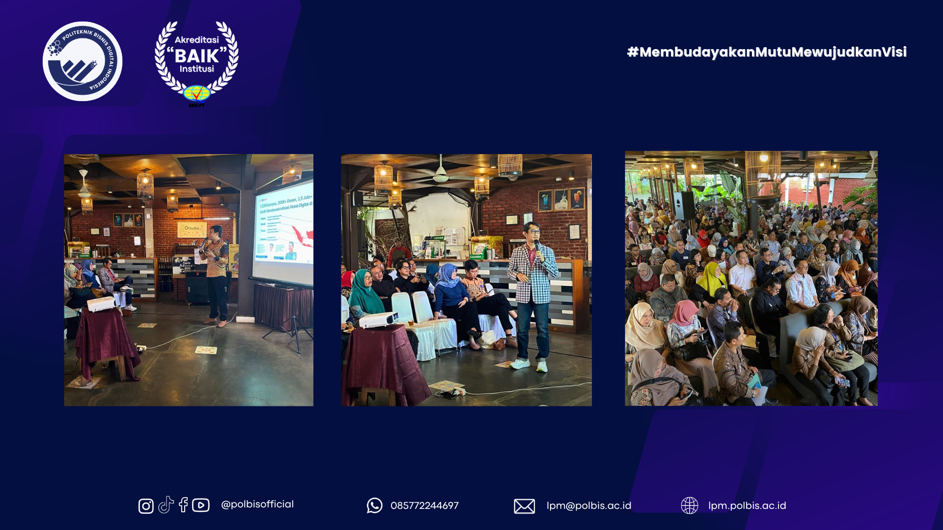 Kepala LPM Politeknik Bisnis Digital Indonesia Ikuti Pelatihan Automasi Akreditasi Perguruan Tinggi dan Program Studi di Bandung